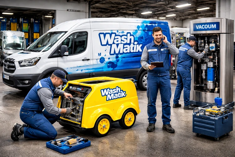 araç yıkama makina servisi